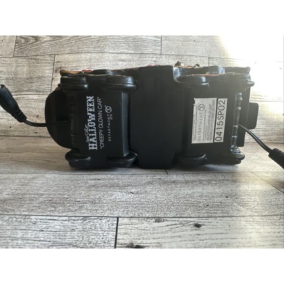 Department 56 Halloween Haunted Rails, Creepy Clown Car No Box - Picture 5 of 7